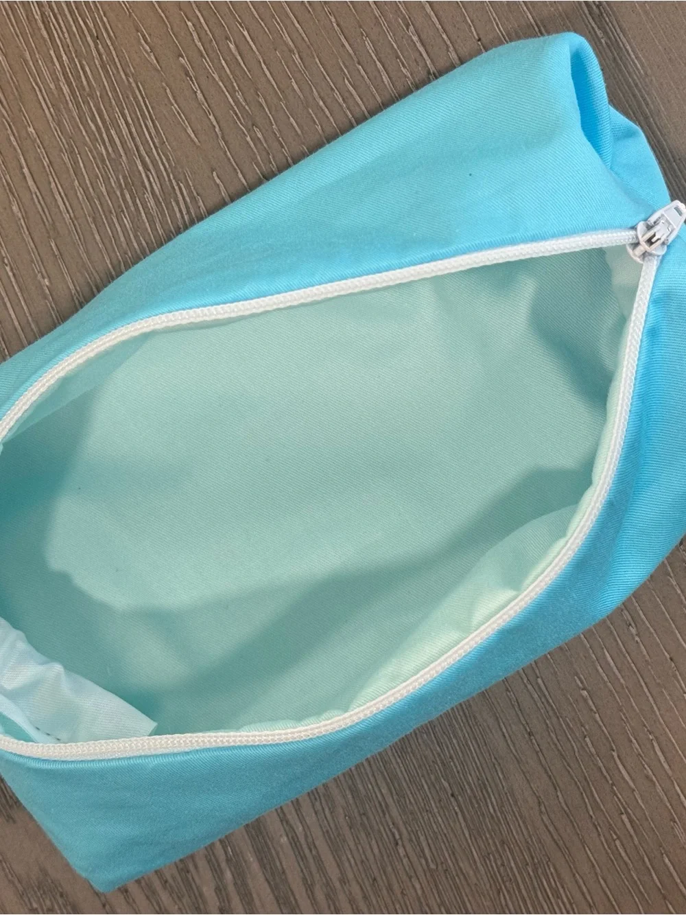 Light Blue Pencil Pouch! Handmade 🧵🪡